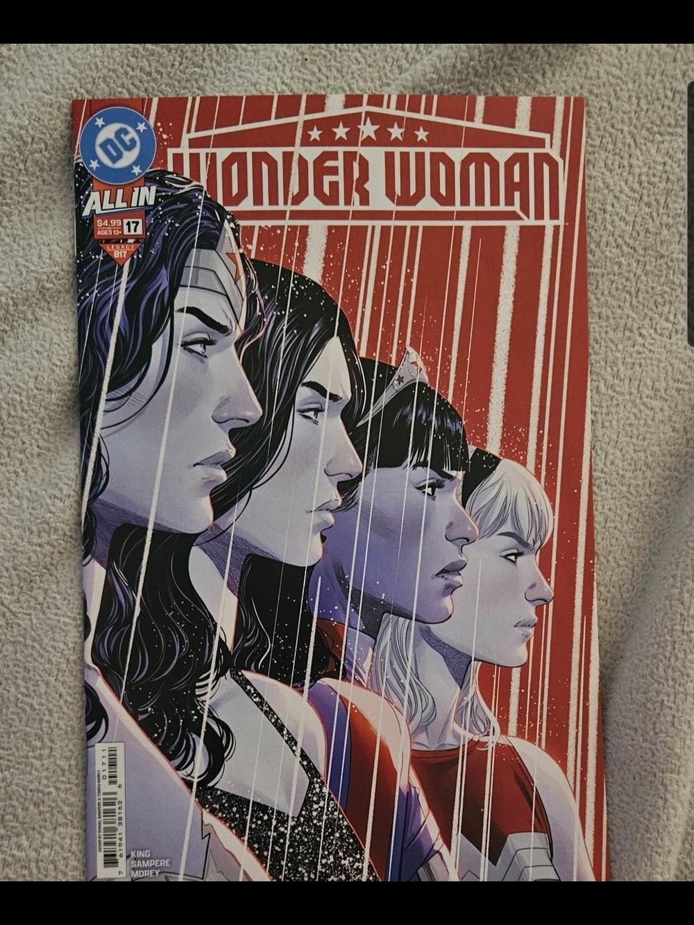 WONDER WOMAN DC 2025 #17 raw Grade 9.6-9.8